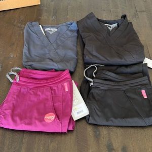 NWT 2 sets of Grey’s Anatomy scrubs